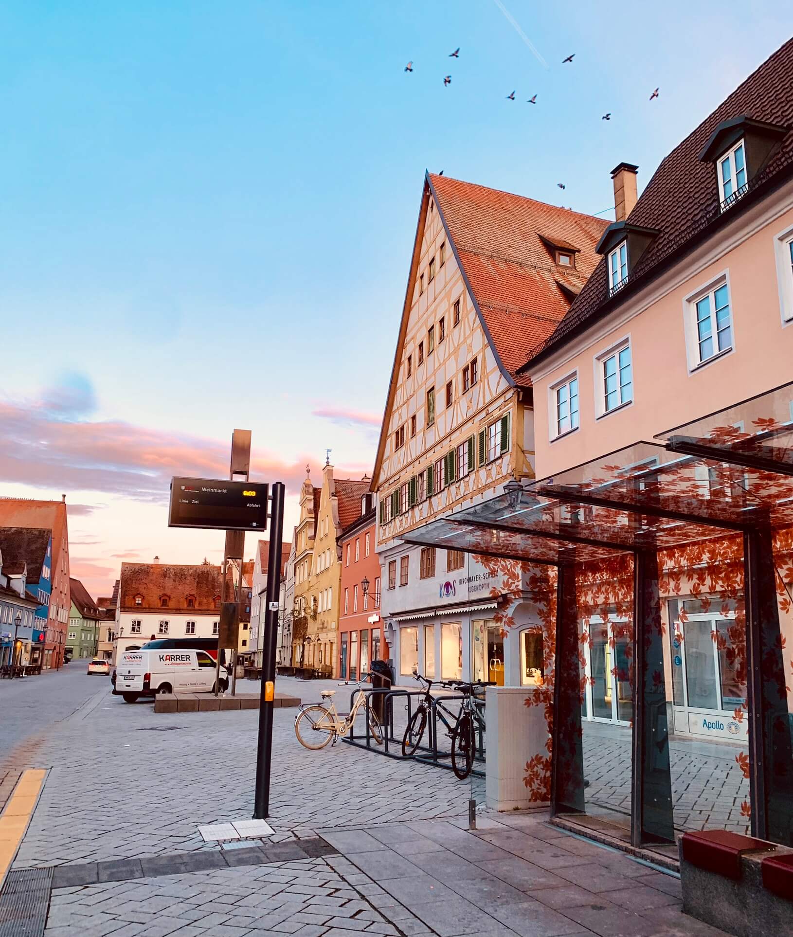 Travelling in Germany in early spring